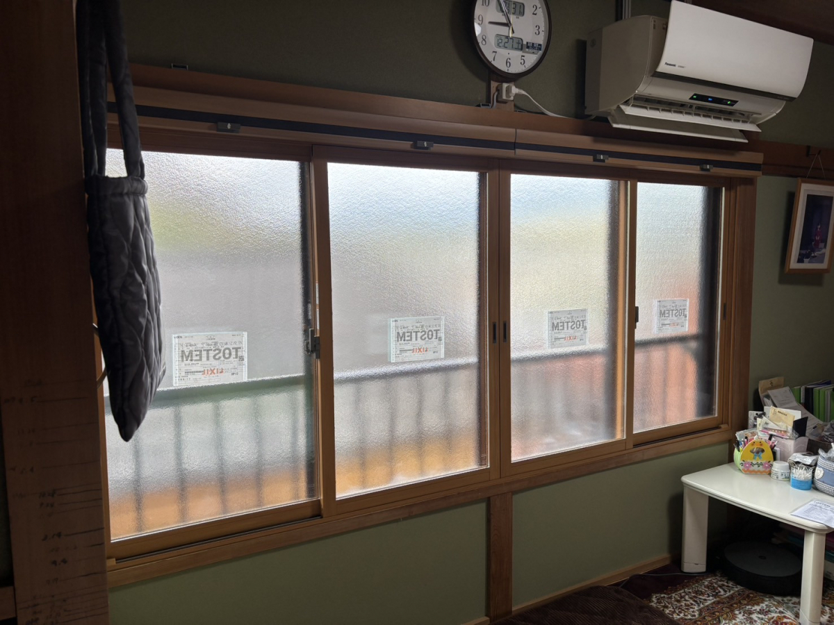松本トーヨー住器の愛南町、窓リフォーム、補助金活用の施工後の写真1