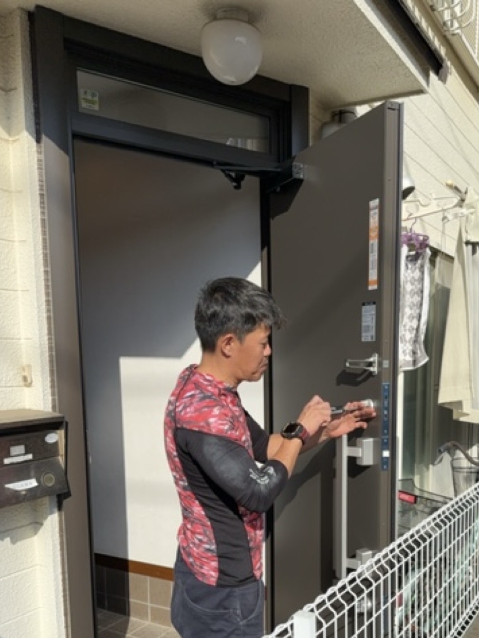 MADOORの【大田区】W補助金の広告を見て👀（リシェント玄関ドア）の施工事例詳細写真1