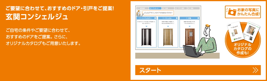 MADOORの【横浜市鶴見区】防火戸にも採光デザイン有ります🌞（玄関ドアリシェント）の施工事例詳細写真3