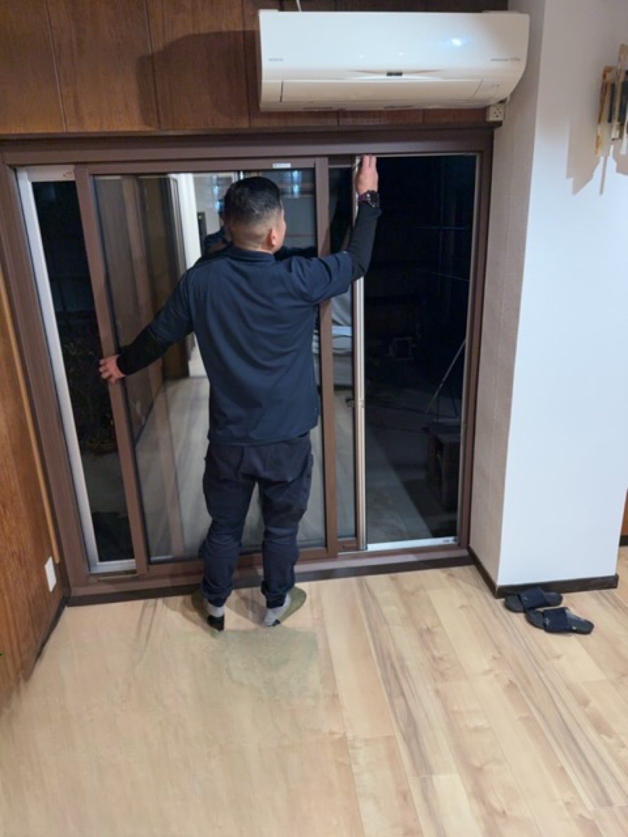 MADOORの【大田区】非木造でも窓交換１DAYリフォーム🏢（窓交換リプラスマンション用）の施工事例詳細写真2