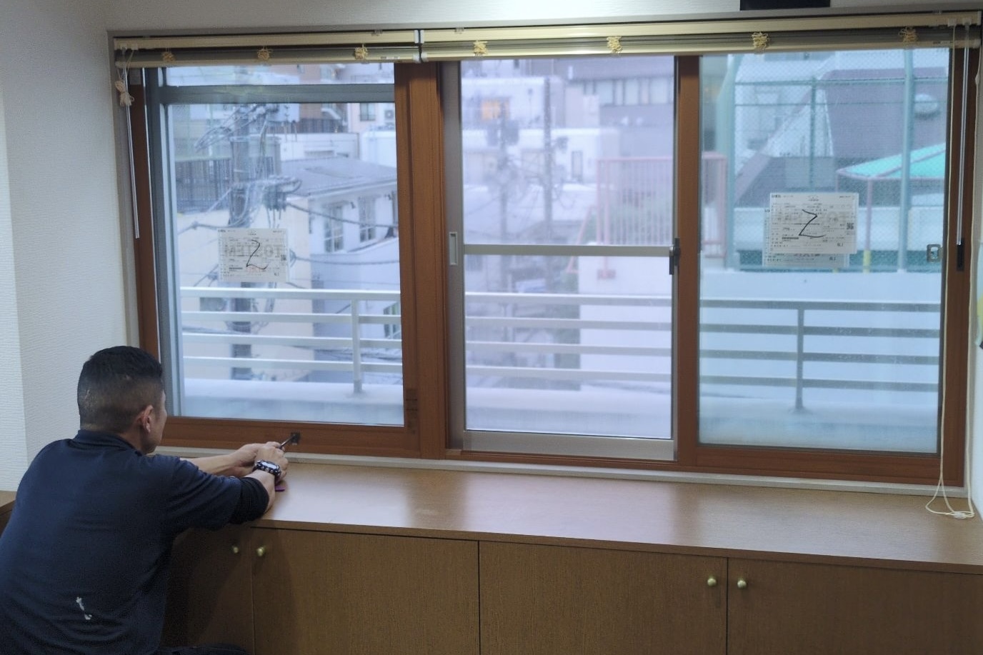 MADOORの【渋谷区】築55年でサッシが古いため窓リフォームしたい🏢（内窓インプラス）の施工事例詳細写真3