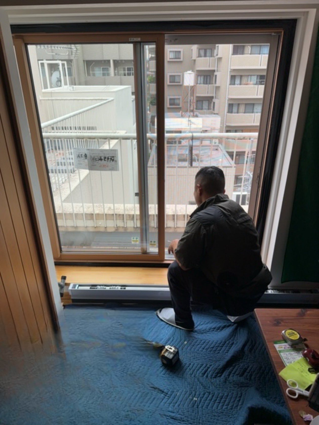 MADOORの【渋谷区】防犯ガラスと内窓で防犯対策🏢（窓交換リプラスマンション用・内窓インプラス）の施工事例詳細写真2