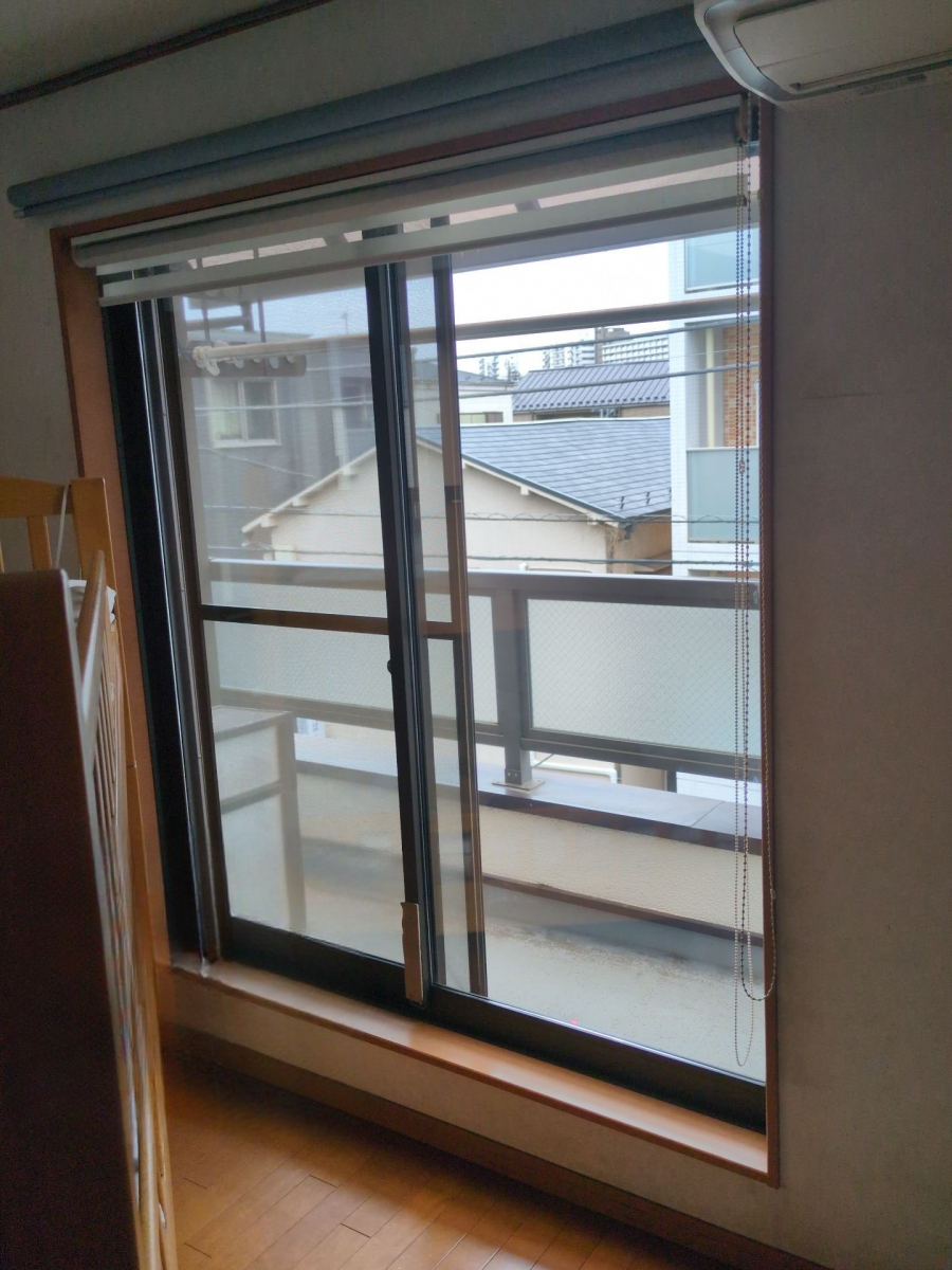 MADOORの【大田区】防犯対策に◎安全合わせガラス🏠（内窓インプラス）の施工前の写真1