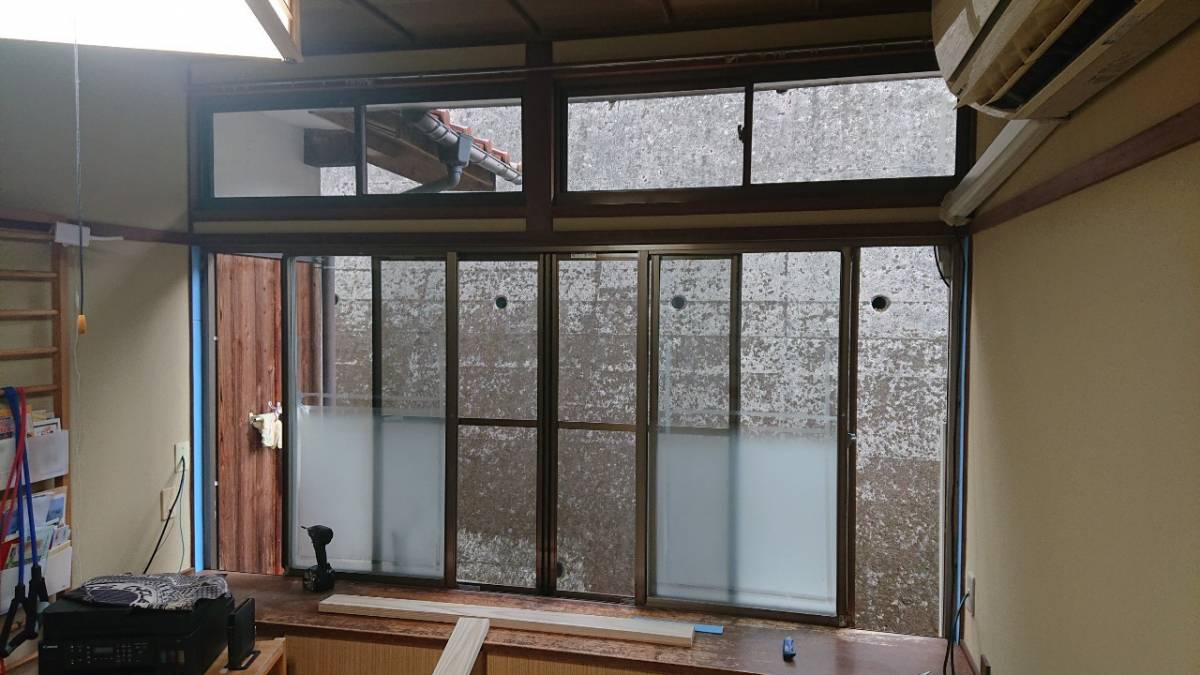 KENSOのお客様待望の内窓設置完了の施工前の写真2