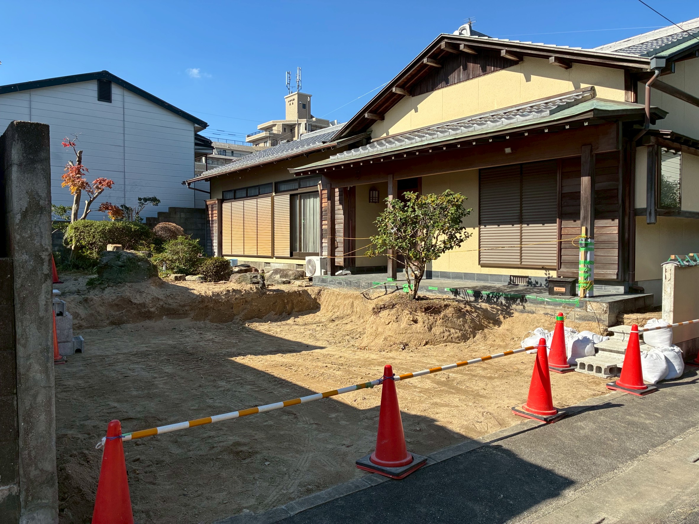 上廣トーヨー住器 E＆Rプロの利便性をとことん追求★スロープで安心安全★駐車場拡張リフォーム【福岡市南区】の施工事例詳細写真3