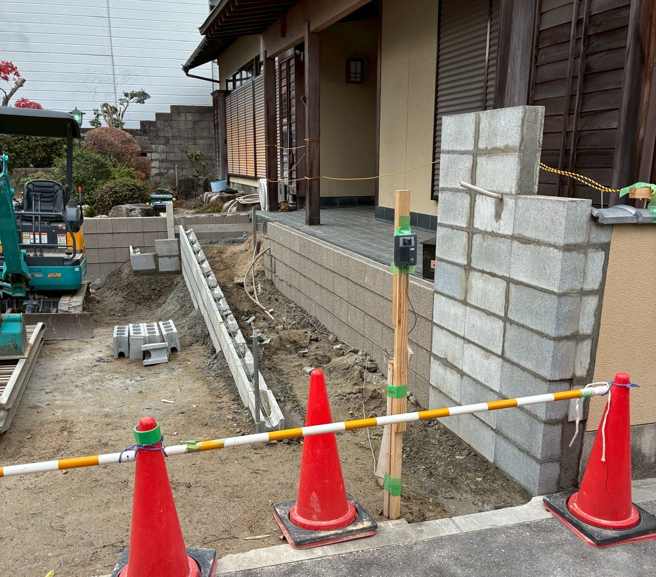 上廣トーヨー住器 E＆Rプロの利便性をとことん追求★スロープで安心安全★駐車場拡張リフォーム【福岡市南区】の施工事例詳細写真5