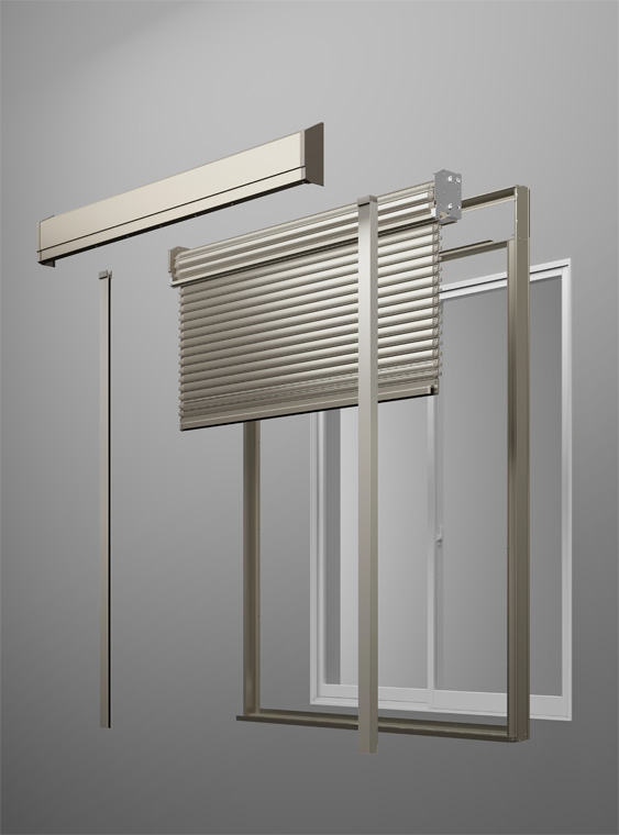 上廣トーヨー住器 E＆Rプロのリフォームシャッターなら外壁はそのまま簡単施工【福岡市早良区】の施工事例詳細写真1