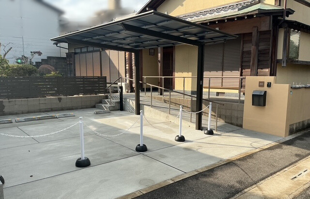 上廣トーヨー住器 E＆Rプロの利便性をとことん追求★スロープで安心安全★駐車場拡張リフォーム【福岡市南区】の施工後の写真2