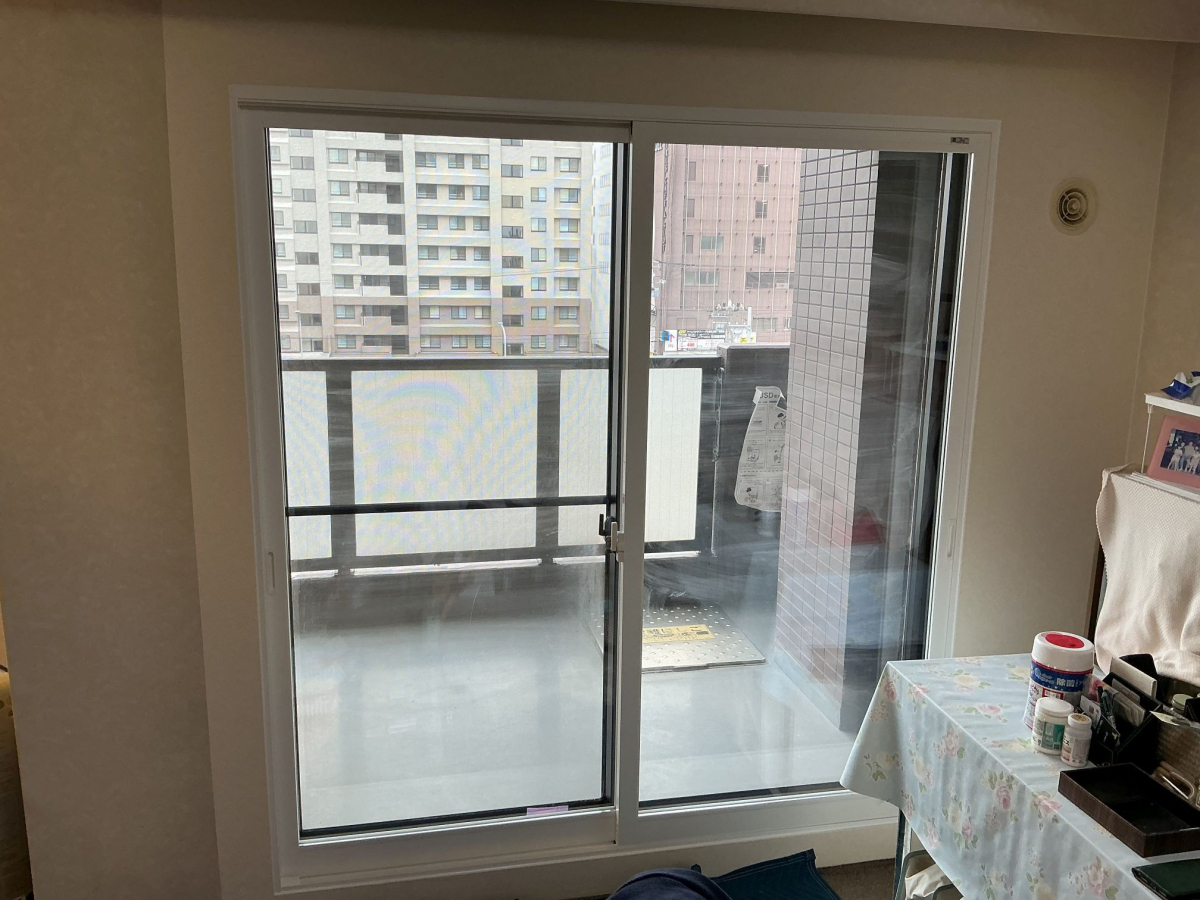 Live a Life(リブアライフ）のマンションの角部屋の気密対策の施工後の写真2