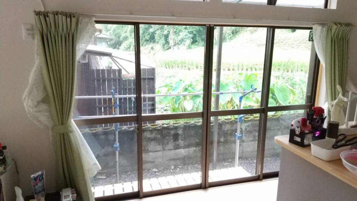 諫早トーヨーの内窓「インプラス」で、季節に合わせた心地よさ☺の施工前の写真1