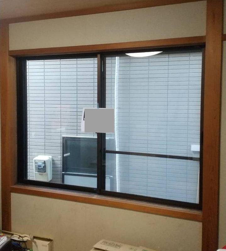 諫早トーヨーの内窓「インプラス」で、季節に合わせた心地よさの施工前の写真1