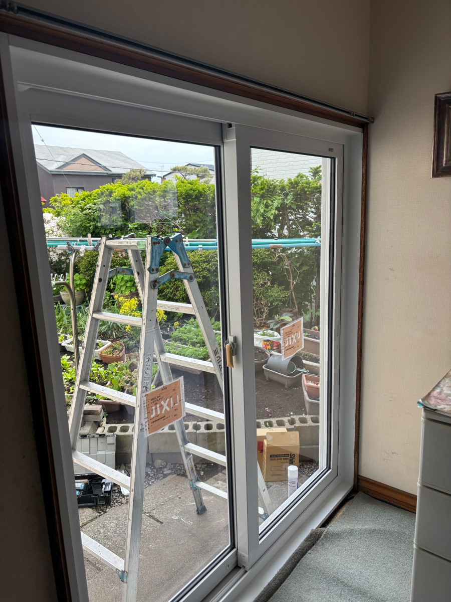 下川原アルミ工業の窓交換は大きな窓ほど効果を実感できますよの施工後の写真2