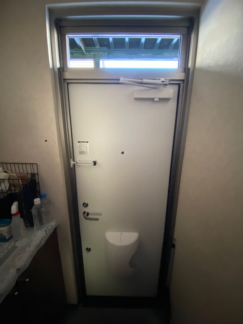 下川原アルミ工業のアパートドアをグレードアップしましたの施工後の写真2