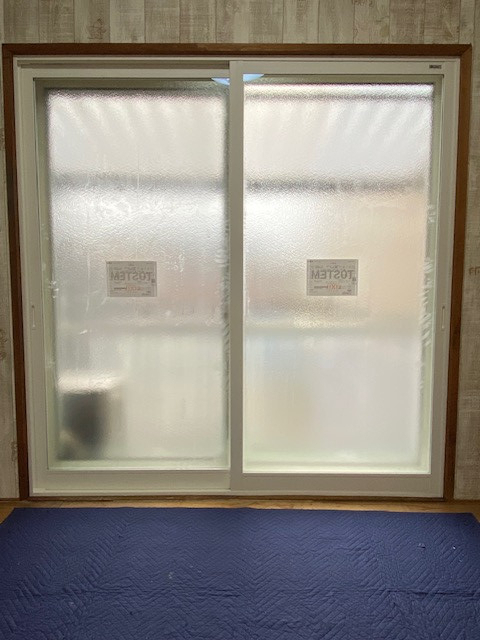 下川原アルミ工業の今となってはあまり効果のない内窓をお取り替えの施工後の写真1