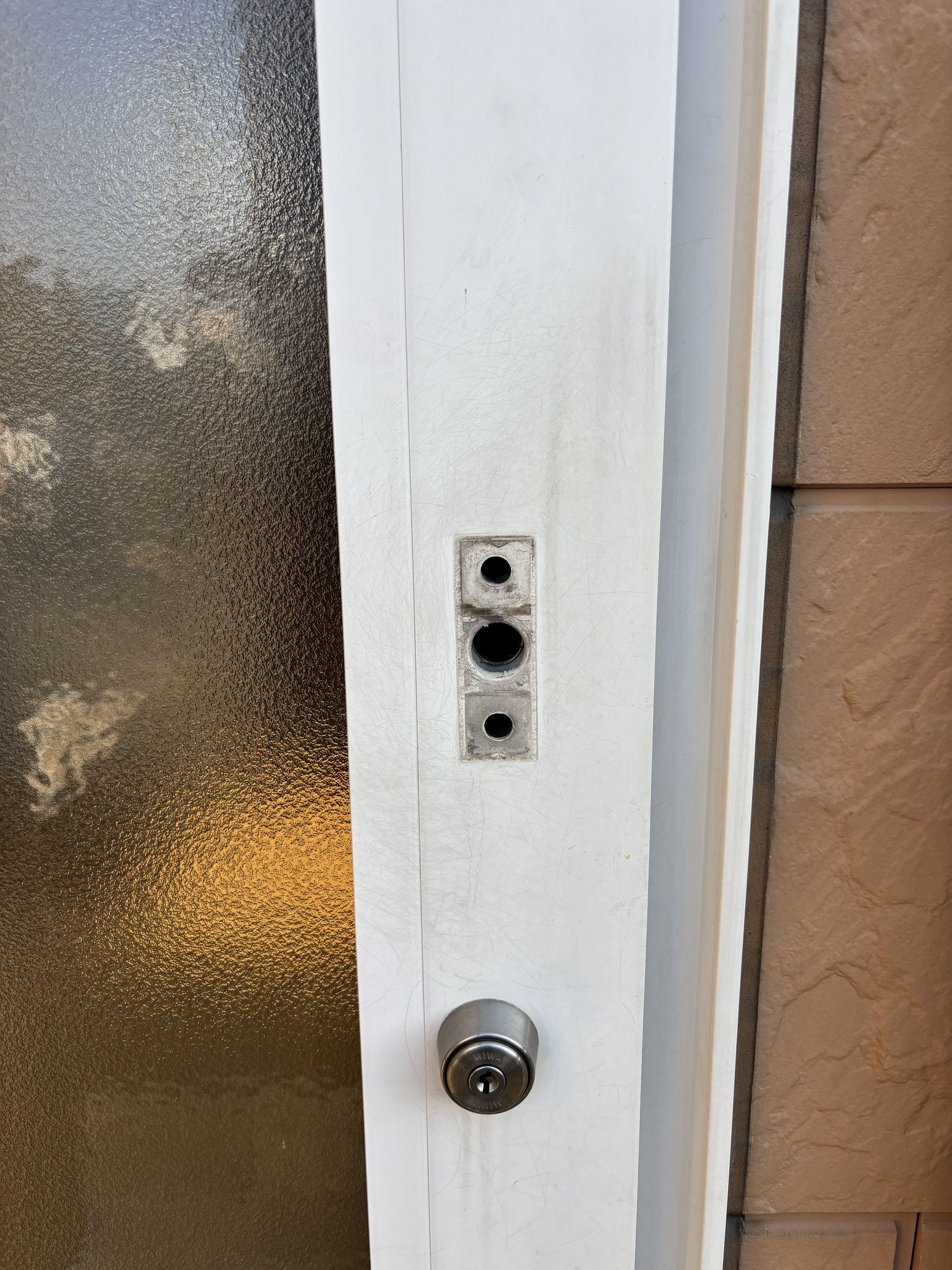 下川原アルミ工業のケガをする前に連絡くださいの施工前の写真2