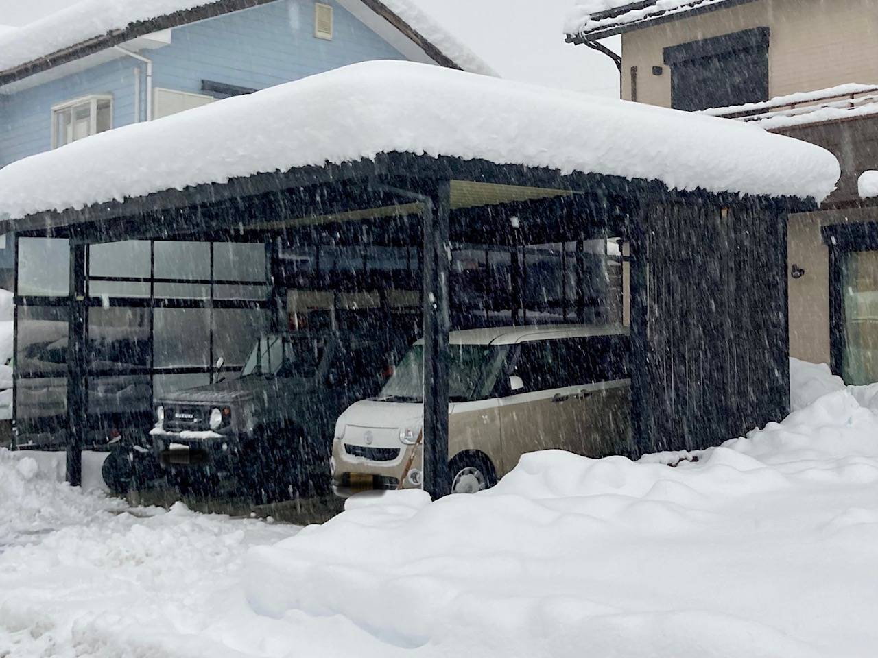 雪から守るカーポート！リクシルのカーポートST 湖西トーヨー住器のブログ 写真3