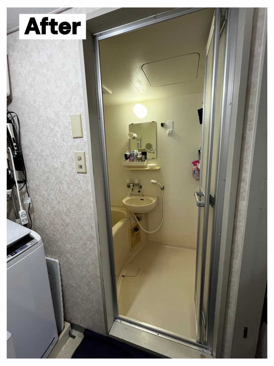 湖西トーヨー住器の場所を取らないので出入りが楽々♪の施工後の写真2