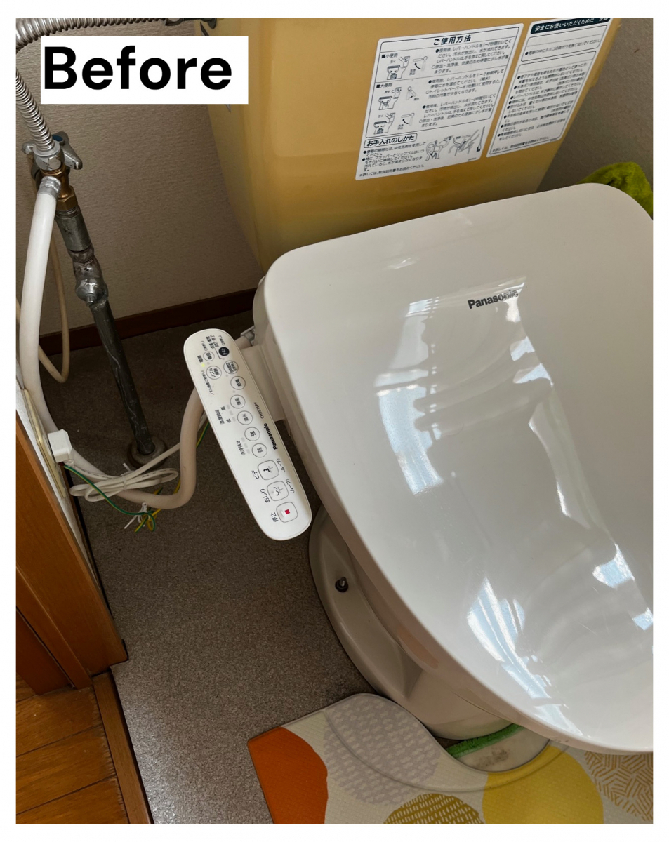 湖西トーヨー住器の見た目スッキリ、おそうじ“楽ちん♪“の施工前の写真1