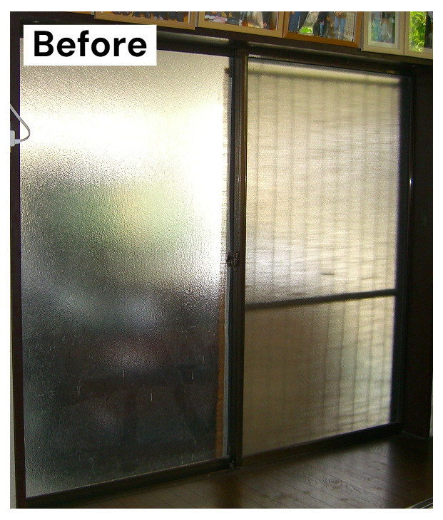 湖西トーヨー住器の内窓でできるカンタン省エネ術の施工前の写真1