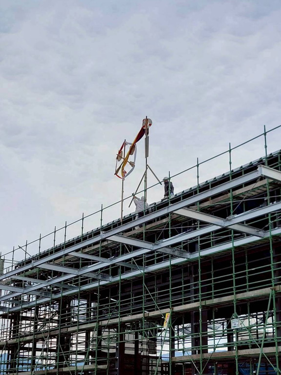 『新社屋』上棟式！！ 匠のブログ 写真2