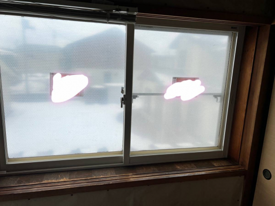 八戸トーヨー住器の八戸市内　和障子から内窓へ交換施工事例写真1