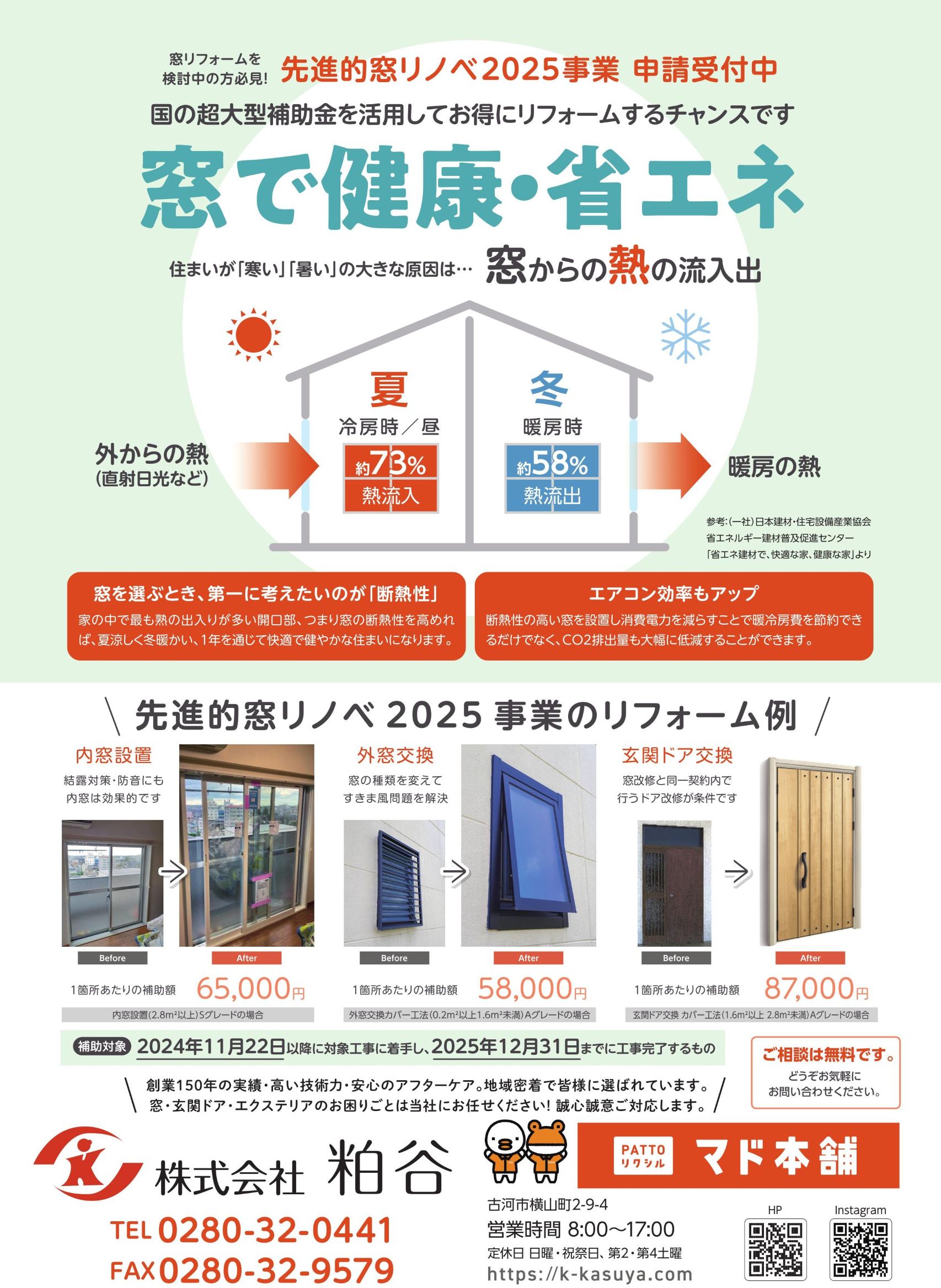 電気代節約のカギは窓の断熱リフォーム! 粕谷のブログ 写真3