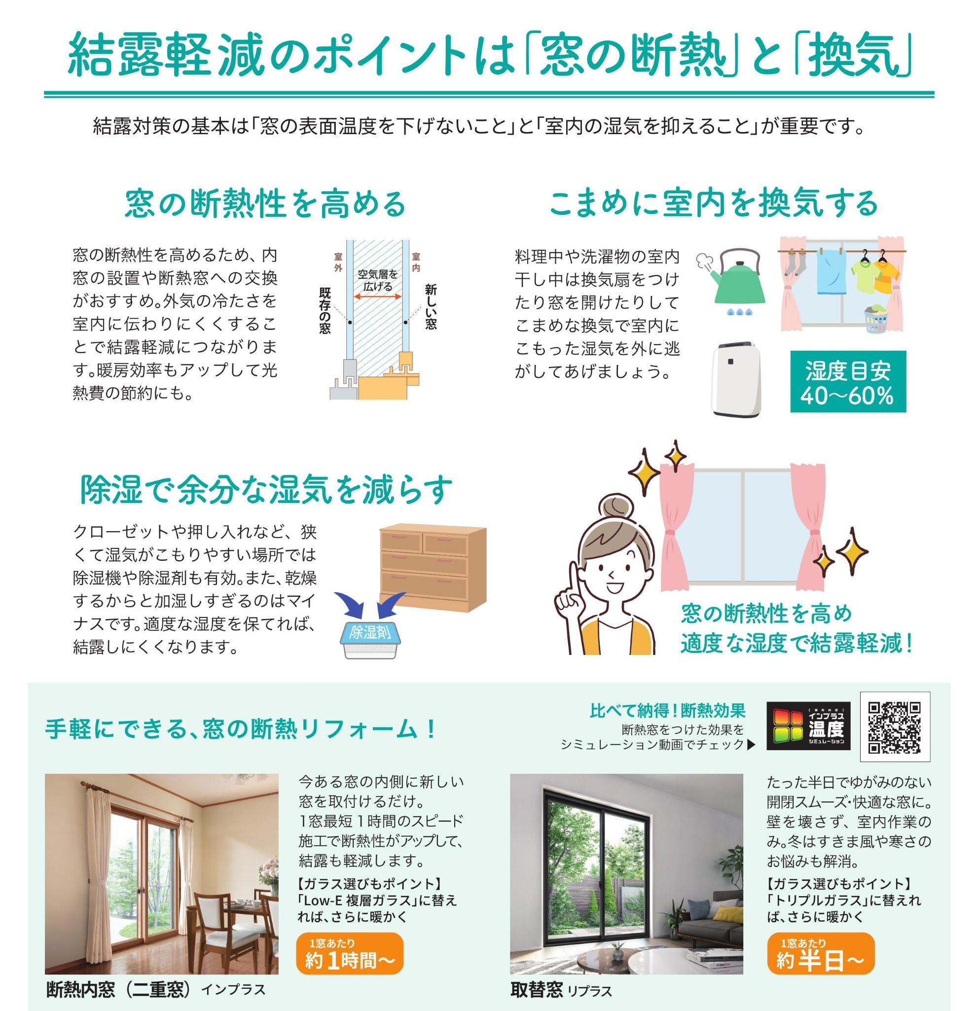 冬の結露をなくして快適な住まいに｜窓の断熱リフォーム＆内窓で改善！補助金2026も活用できます 粕谷のブログ 写真2