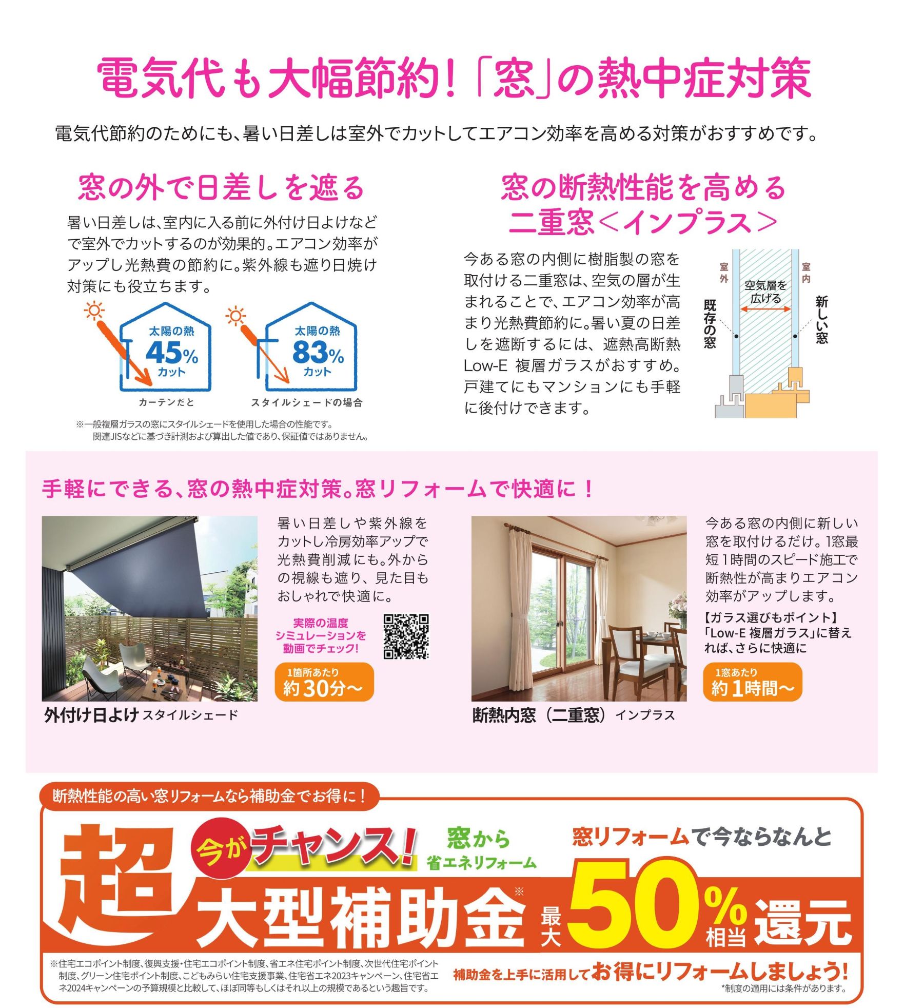 【茨城県古河市】室内でも熱中症に注意！補助金を活用した窓の断熱リフォームで夏の暑さ対策 粕谷のブログ 写真2