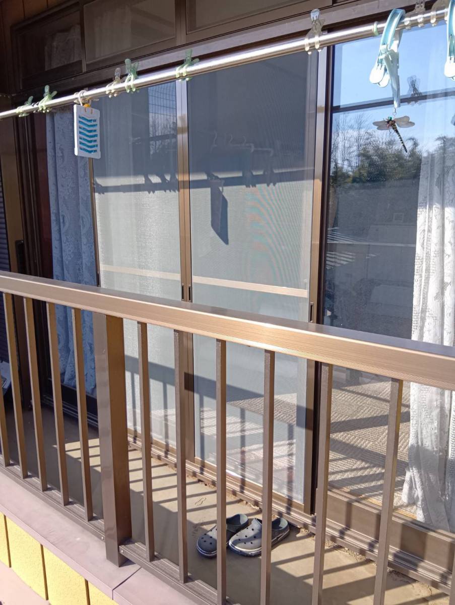 粕谷の【網戸交換】古くなった網戸を採寸して窓に合うサイズで製作の施工後の写真2