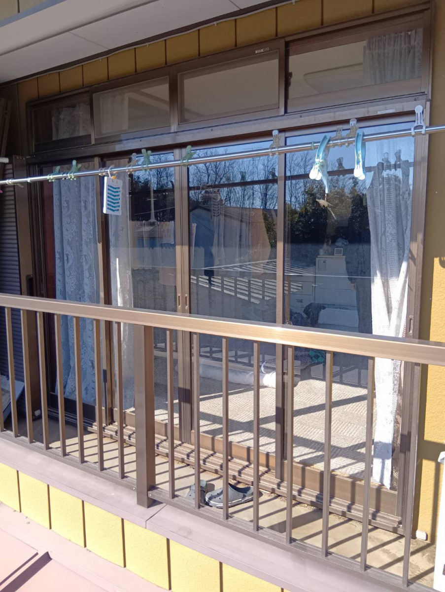 粕谷の【網戸交換】古くなった網戸を採寸して窓に合うサイズで製作の施工前の写真2