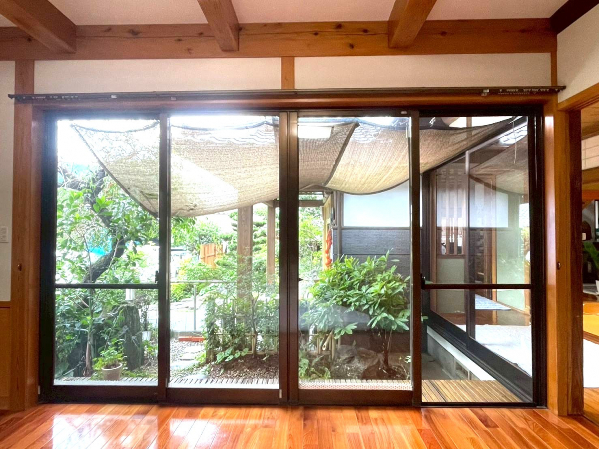 肥後トーヨー住器の阿蘇市 S様邸 内窓取付の施工前の写真1