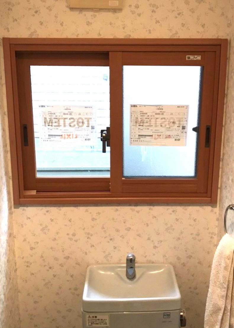 ケイワン・マドのトイレにも「内窓」を設置して、快適さと安心をプラスしませんか?の施工後の写真1