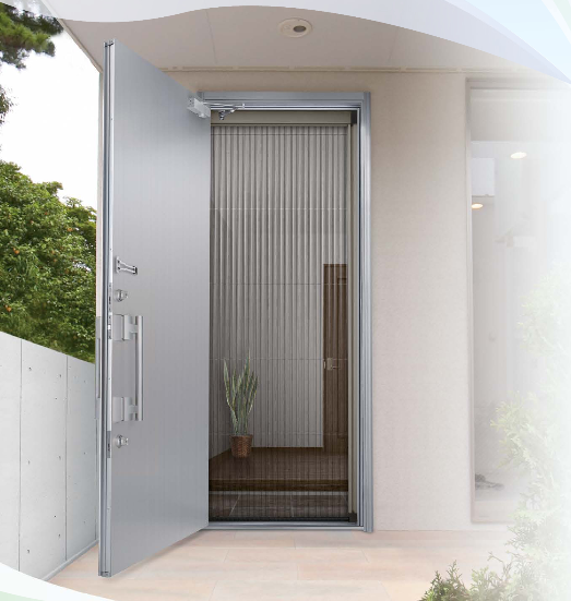 山口西京トーヨー住器 長門の玄関まわりリフォーム リフォーム網戸取付工事の施工事例詳細写真1