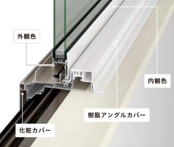 山口西京トーヨー住器 長門の窓リフォーム リプラス カバー工法の施工事例詳細写真1