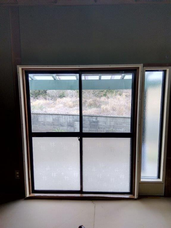 山口西京トーヨー住器の窓リフォーム　インプラス取付工事の施工後の写真1
