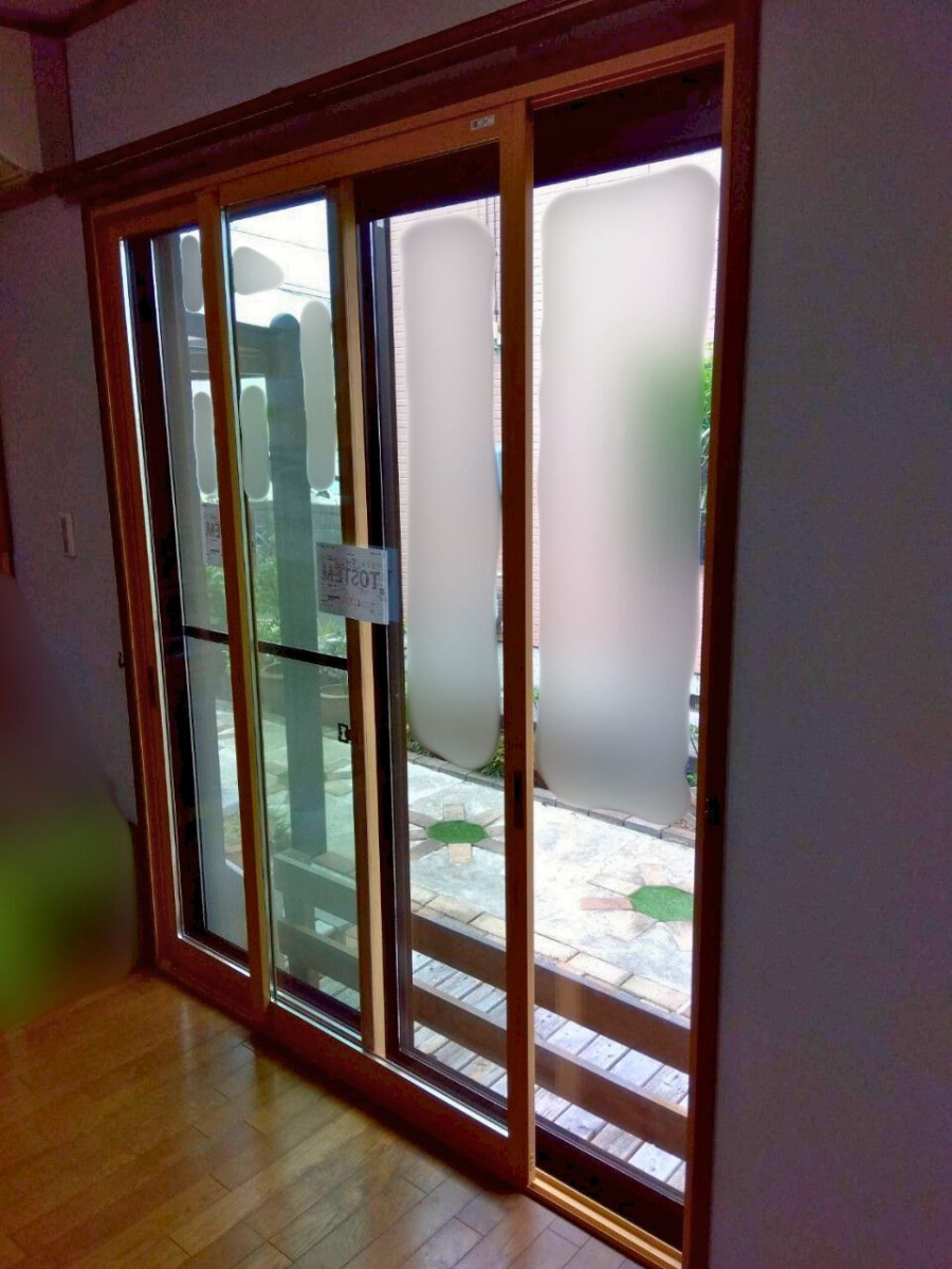 山口西京トーヨー住器 長門の窓リフォーム インプラスで断熱リフォームの施工後の写真1