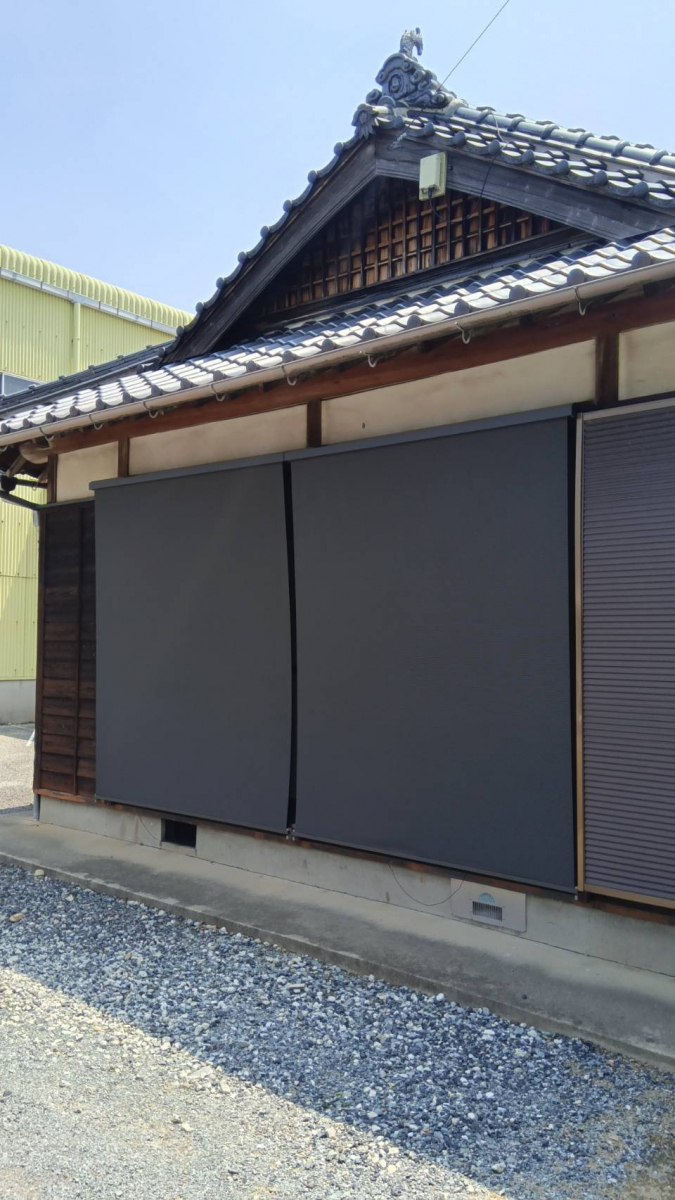 山口西京トーヨー住器 長門の窓まわりリフォーム　スタイルシェードの施工後の写真1