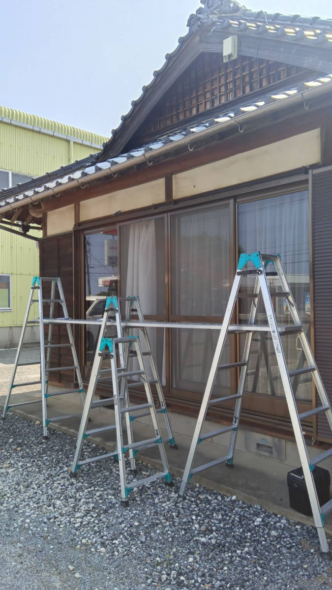 山口西京トーヨー住器 長門の窓まわりリフォーム　スタイルシェードの施工前の写真1
