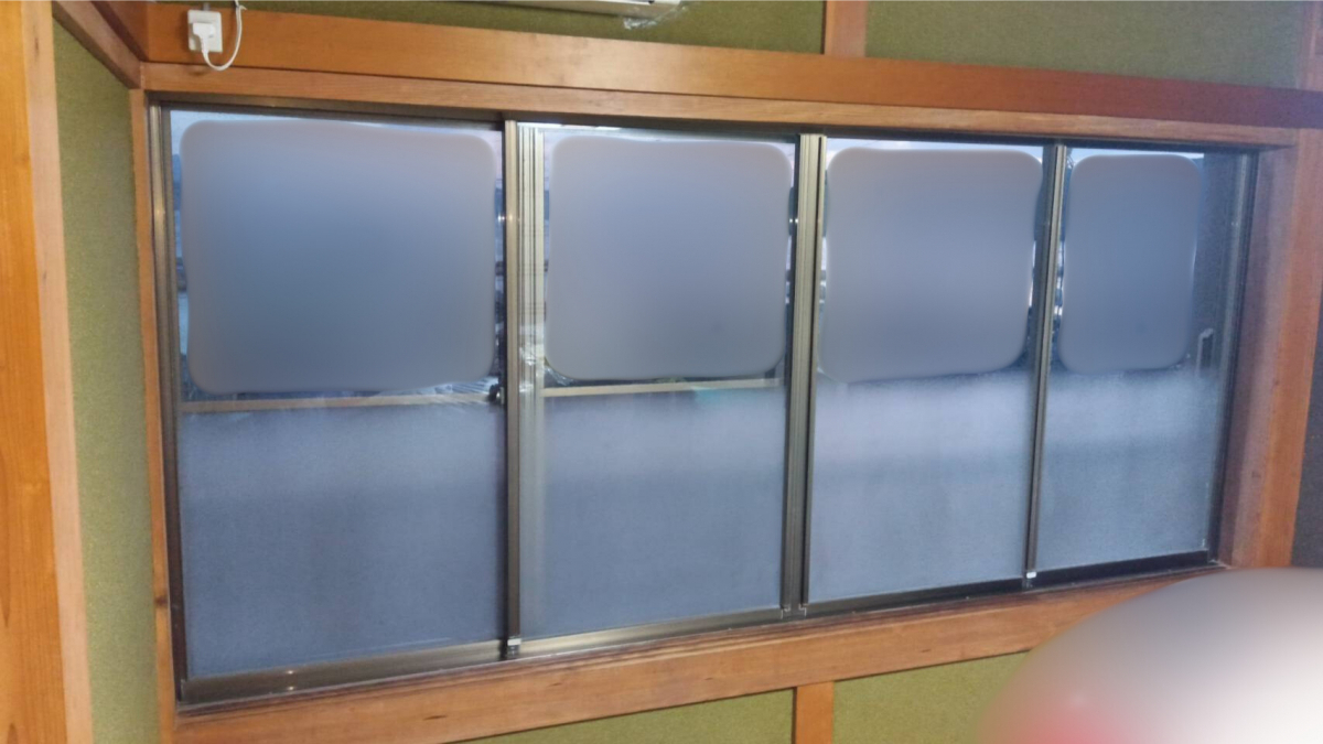 山口西京トーヨー住器 長門の窓リフォーム　インプラスで断熱リフォームの施工前の写真1