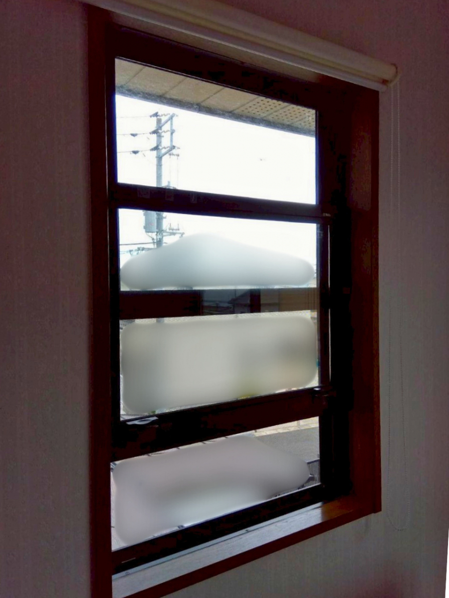 山口西京トーヨー住器 長門の窓リフォーム　インプラス　断熱リフォームの施工前の写真1