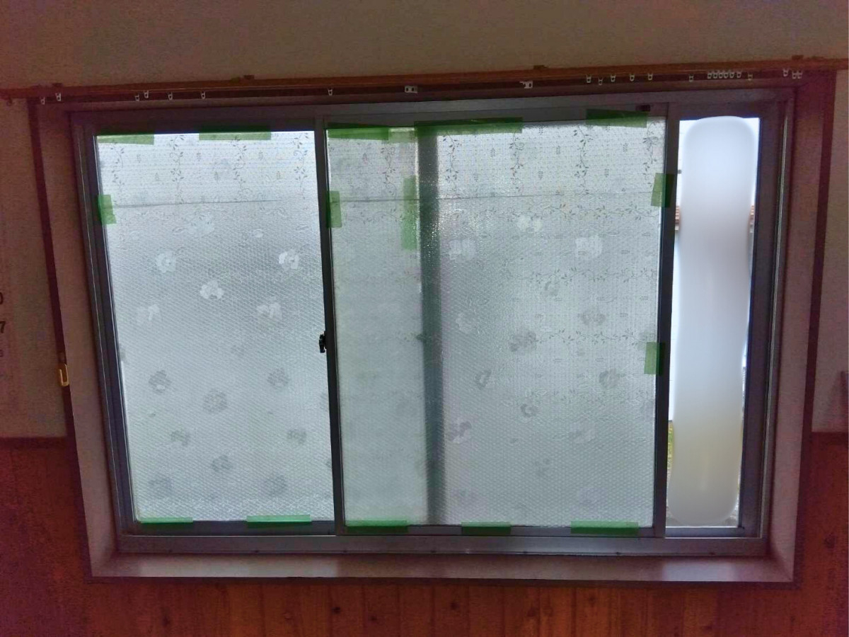 山口西京トーヨー住器 長門の窓まわりリフォーム　インプラス　断熱リフォームの施工前の写真1