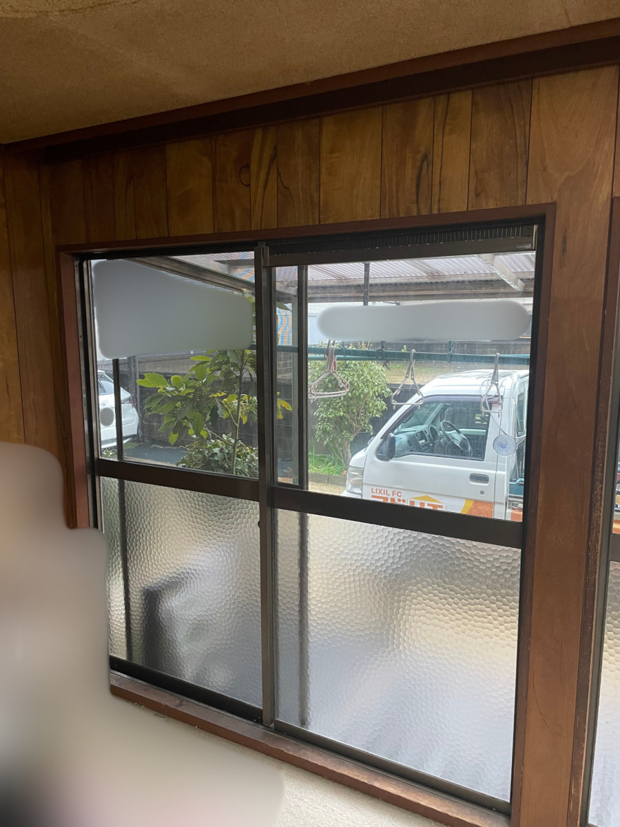 山口西京トーヨー住器 長門の窓まわりリフォーム　インプラス　断熱リフォームの施工前の写真1