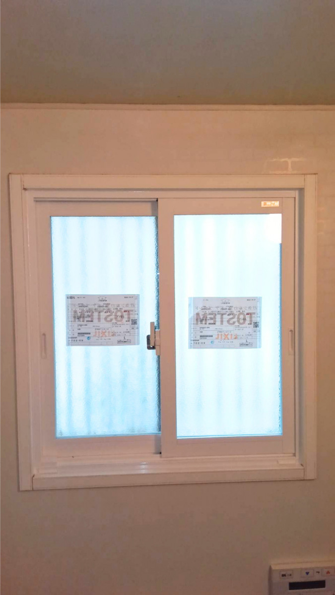 山口西京トーヨー住器 長門の窓まわりリフォーム　インプラス　断熱リフォームの施工後の写真1
