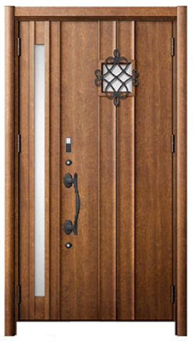 リフォームきたむらの兵庫県宝塚市K様邸|女性に人気なモダンデザイン!電子錠で便利になった玄関ドアリフォームの施工事例詳細写真4