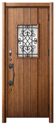 リフォームきたむらの兵庫県川西市Y様邸｜輸入住宅に似合うアンティーク調玄関ドアへの施工事例詳細写真4