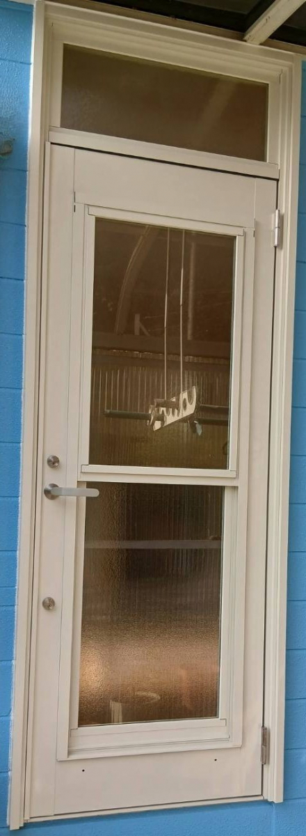 米田トーヨー住器の【勝手口ドア】リシェント勝手口ドアで防犯性＆断熱性アップ。の施工後の写真1