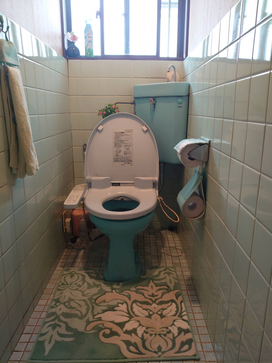 小島サッシトーヨー住器のトイレのリフォーム工事を行いました！の施工前の写真1