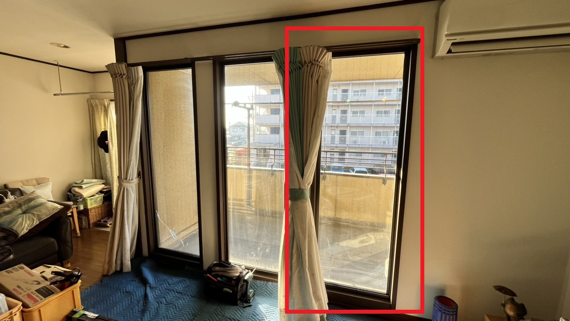 小島サッシトーヨー住器のこの窓が開いたら…そんなお客様の夢叶えます🌠✨の施工前の写真1