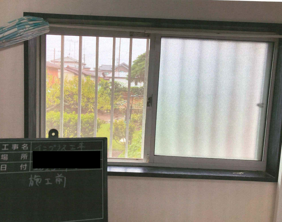 小島サッシトーヨー住器のインプラス内窓、実は…【防犯対策】にもなるんです😉🔏🔨の施工前の写真1