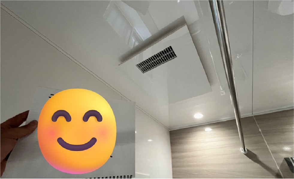小島サッシトーヨー住器のおうちでスパ気分♨️が味わえる!?癒しのシステムバス🛁の施工後の写真2